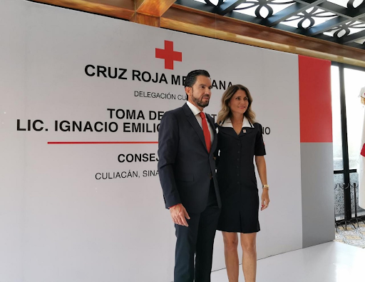 Ignacio Emilio Escobosa Serrano toma protesta como presidente de Cruz Roja Culiacán Sinaloa